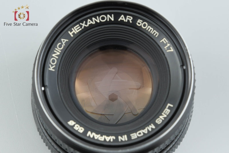 中古】KONICA コニカ HEXANON AR 50mm f/1.7 – Five Star Camera