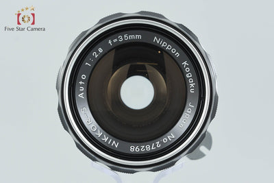 【中古】Nikon ニコン NIKKOR-S Auto 35mm f/2.8