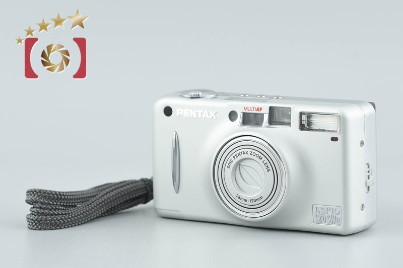 【中古】PENTAX ペンタックス ESPIO 120SWII シルバー コンパクトフィルムカメラ