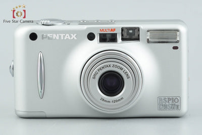 【中古】PENTAX ペンタックス ESPIO 120SWII シルバー コンパクトフィルムカメラ
