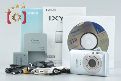 【中古】Canon キヤノン IXY 200F シルバー コンパクトデジタルカメラ 元箱付き