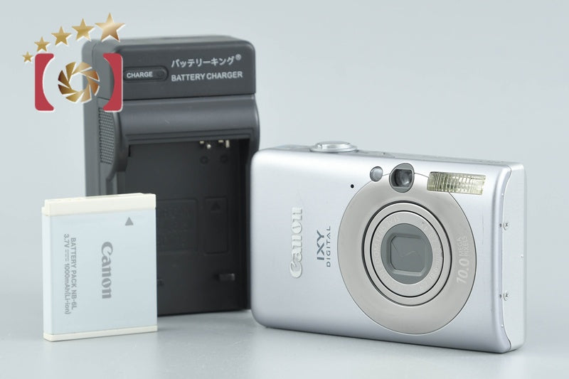 【中古】Canon キヤノン IXY Digital 110 IS シルバー コンパクトデジタルカメラ