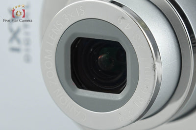 【中古】Canon キヤノン IXY Digital 110 IS シルバー コンパクトデジタルカメラ