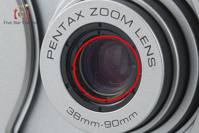 【中古】PENTAX ペンタックス ESPIO 90MC シルバー コンパクトフィルムカメラ