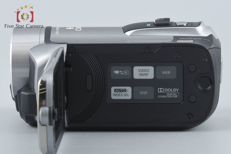中古】Canon キヤノン iVIS HF R10 シルバー ビデオカメラ – Five Star