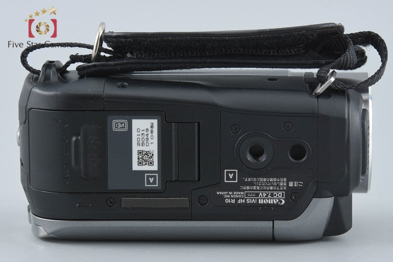 中古】Canon キヤノン iVIS HF R10 シルバー ビデオカメラ – Five Star