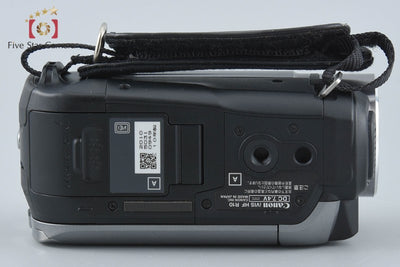 【中古】Canon キヤノン iVIS HF R10 シルバー ビデオカメラ