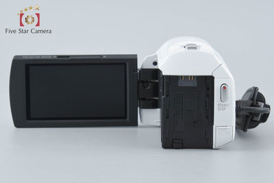 【中古】SONY ソニー HDR-PJ670 ホワイト デジタルビデオカメラ 多言語対応