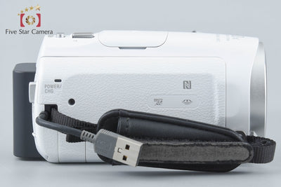 【中古】SONY ソニー HDR-PJ670 ホワイト デジタルビデオカメラ 多言語対応