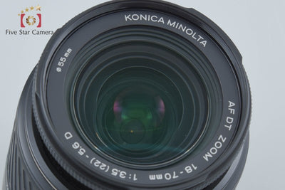 【中古】KONICA MINOLTA コニカミノルタ AF DT 18-70mm f/3.5-5.6 D