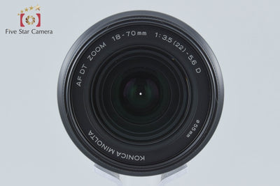 【中古】KONICA MINOLTA コニカミノルタ AF DT 18-70mm f/3.5-5.6 D