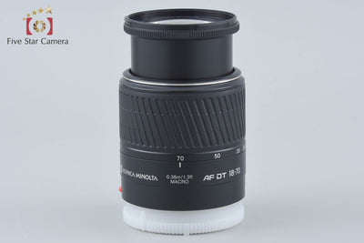 【中古】KONICA MINOLTA コニカミノルタ AF DT 18-70mm f/3.5-5.6 D