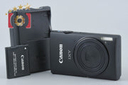 【中古】Canon キヤノン IXY 420F ブラック コンパクトデジタルカメラ