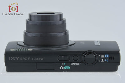 【中古】Canon キヤノン IXY 420F ブラック コンパクトデジタルカメラ
