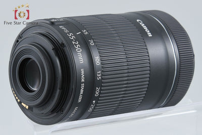 【中古】Canon キヤノン EF-S 55-250mm f/4-5.6 IS STM
