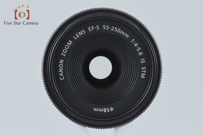 【中古】Canon キヤノン EF-S 55-250mm f/4-5.6 IS STM