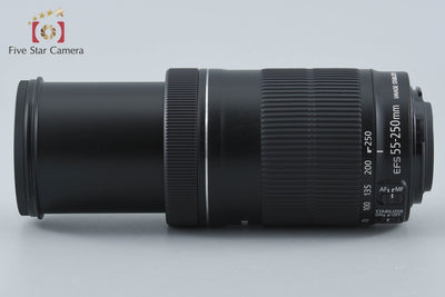 【中古】Canon キヤノン EF-S 55-250mm f/4-5.6 IS STM