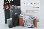 【中古】Canon キヤノン PowerShot G9 X Mark II シルバー コンパクトデジタルカメラ 元箱付き