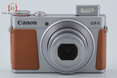【中古】Canon キヤノン PowerShot G9 X Mark II シルバー コンパクトデジタルカメラ 元箱付き