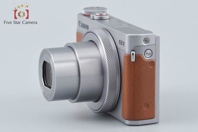 【中古】Canon キヤノン PowerShot G9 X Mark II シルバー コンパクトデジタルカメラ 元箱付き