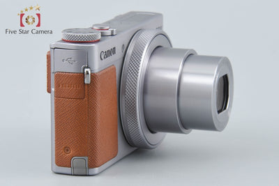 【中古】Canon キヤノン PowerShot G9 X Mark II シルバー コンパクトデジタルカメラ 元箱付き