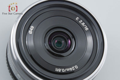 【中古】SONY ソニー E 16mm f/2.8 SEL16F28