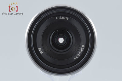 【中古】SONY ソニー E 16mm f/2.8 SEL16F28
