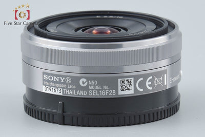 【中古】SONY ソニー E 16mm f/2.8 SEL16F28