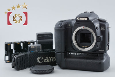 【中古】Canon キヤノン EOS 20D + BG-E2 バッテリーグリップ