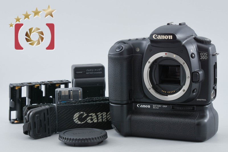 【中古】Canon キヤノン EOS 20D + BG-E2 バッテリーグリップ