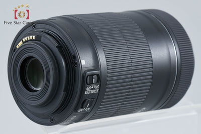 【中古】Canon キヤノン EF-S 55-250mm f/4-5.6 IS STM 元箱付き