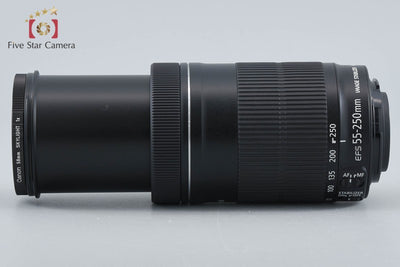 【中古】Canon キヤノン EF-S 55-250mm f/4-5.6 IS STM 元箱付き