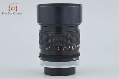 【中古】Canon キヤノン FD 85mm f/1.8 S.S.C.
