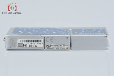 【中古】KYOCERA 京セラ SL300R ライトブルー コンパクトデジタルカメラ