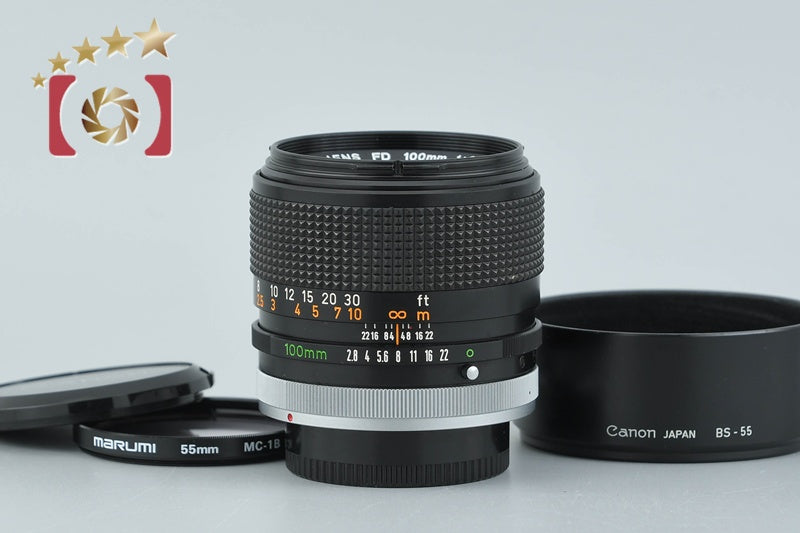 【中古】Canon キヤノン FD 100mm f/2.8 S.S.C.