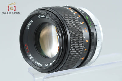 【中古】Canon キヤノン FD 100mm f/2.8 S.S.C.