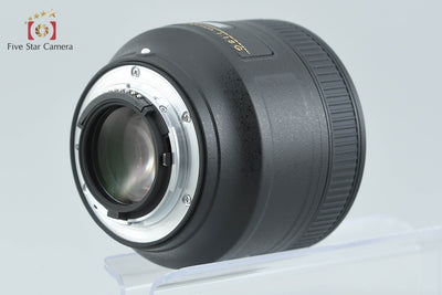 【中古】Nikon ニコン AF-S NIKKOR 85mm f/1.8 G