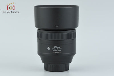 【中古】Nikon ニコン AF-S NIKKOR 85mm f/1.8 G