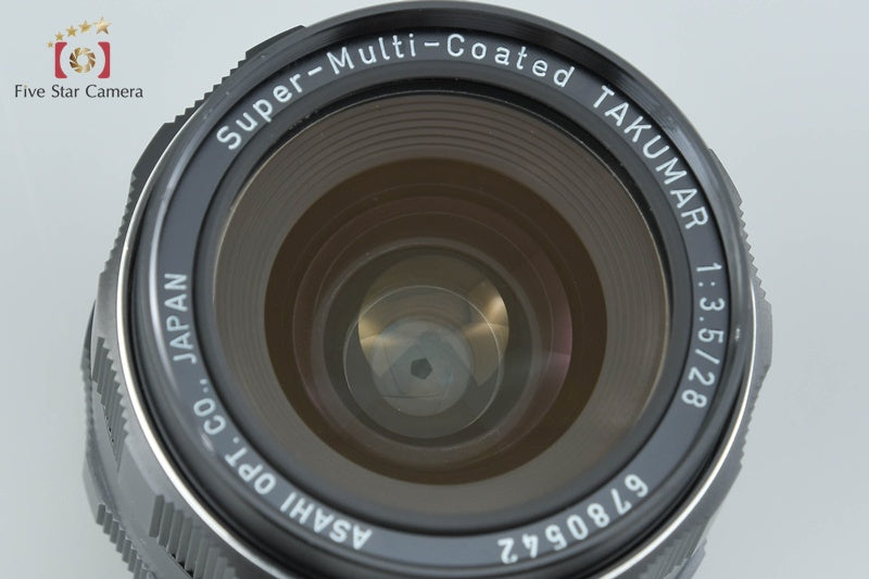 中古】PENTAX ペンタックス SMC TAKUMAR 28mm f/3.5 – Five Star