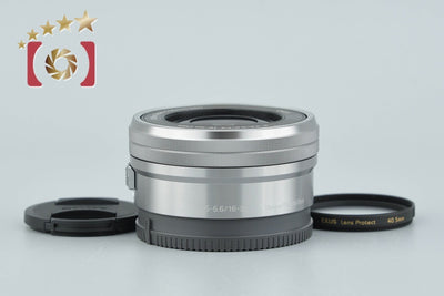 【中古】SONY ソニー E PZ 16-50mm f/3.5-5.6 OSS SELP1650 シルバー