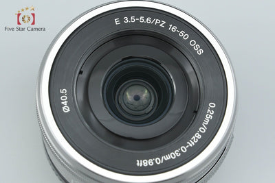 【中古】SONY ソニー E PZ 16-50mm f/3.5-5.6 OSS SELP1650 シルバー