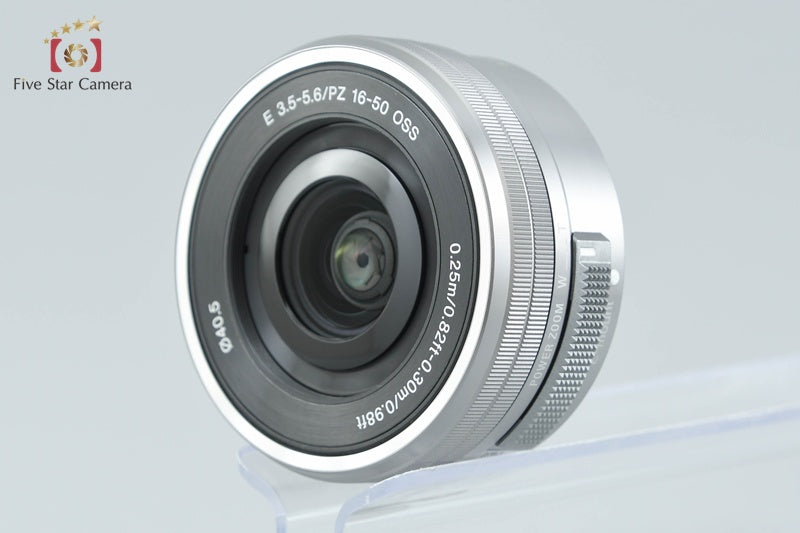 中古】SONY ソニー E PZ 16-50mm f/3.5-5.6 OSS SELP1650 シルバー