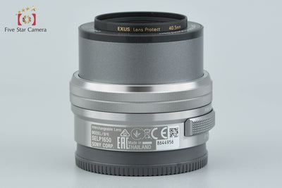 【中古】SONY ソニー E PZ 16-50mm f/3.5-5.6 OSS SELP1650 シルバー