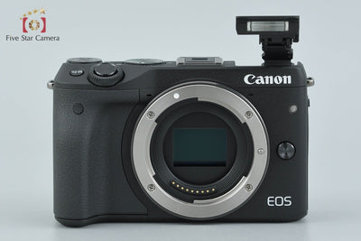 【中古】Canon キヤノン EOS M3 ブラック EF-M 15-45mm f/3.5-6.3 IS STM レンズキット 元箱付き