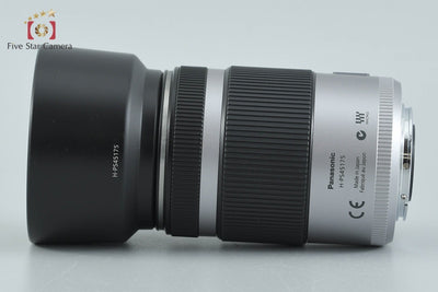 【中古】Panasonic パナソニック LUMIX G X VARIO 45-175mm f/4-5.6 ASPH. POWER O.I.S. H-PS45175 シルバー
