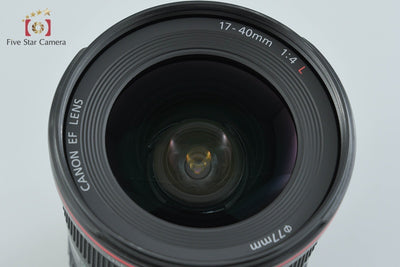 【中古】Canon キヤノン EF 17-40mm f/4 L USM