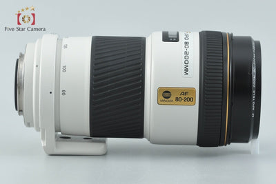 【中古】MINOLTA ミノルタ HIGH SPEED AF APO TELE ZOOM 80-200mm f/2.8 G