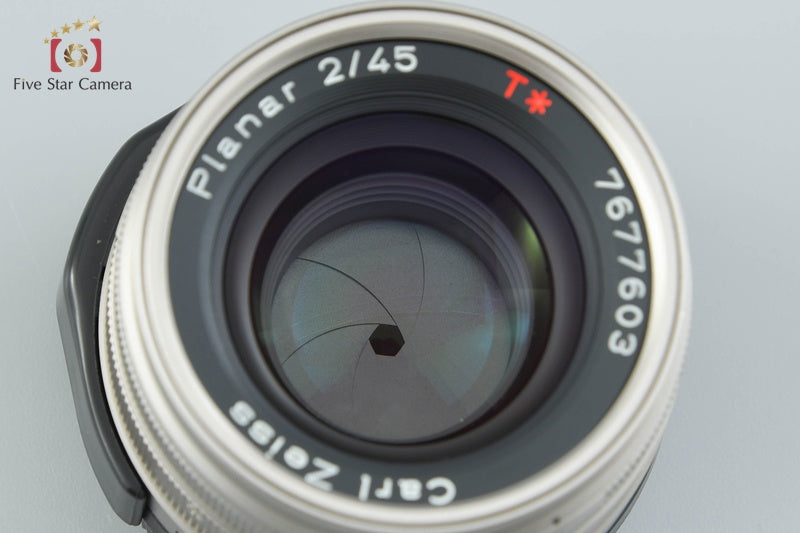 中古】CONTAX コンタックス Carl Zeiss Planar 45mm f/2 T* – Five