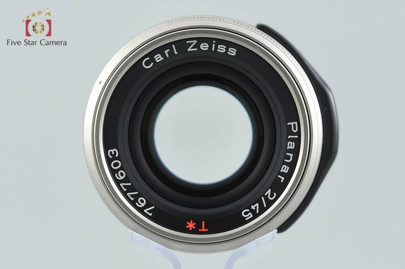 中古】CONTAX コンタックス Carl Zeiss Planar 45mm f/2 T* – Five