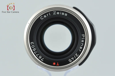 【中古】CONTAX コンタックス Carl Zeiss Planar 45mm f/2 T*